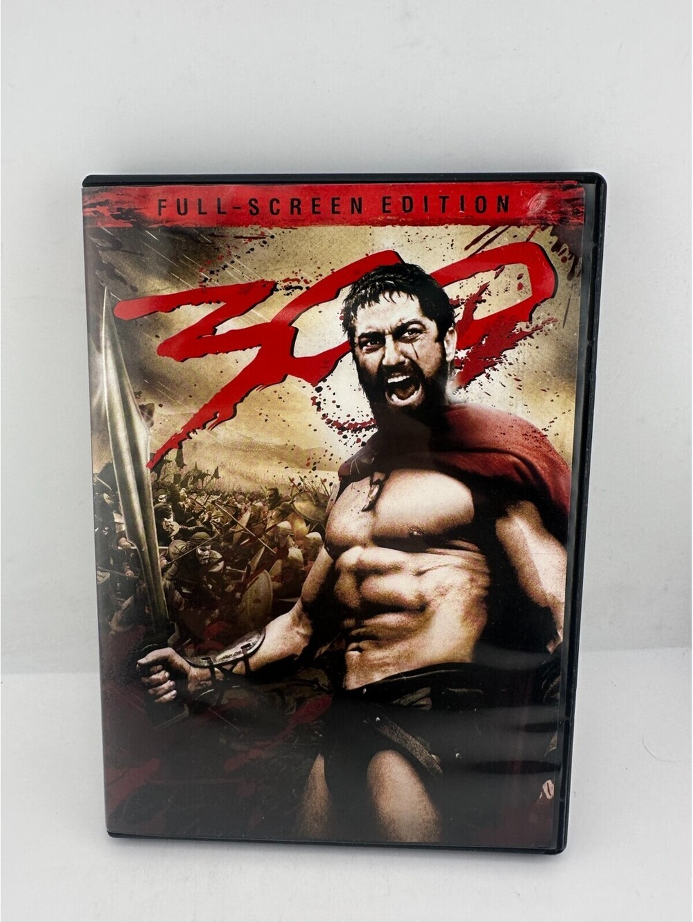 300 DVD Full Screen Edition Gerard Butler Action Movie Warner Bros